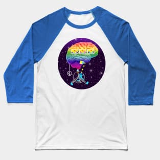 Creative Diner Brain Serving Ideas 24/7 Baseball T-Shirt